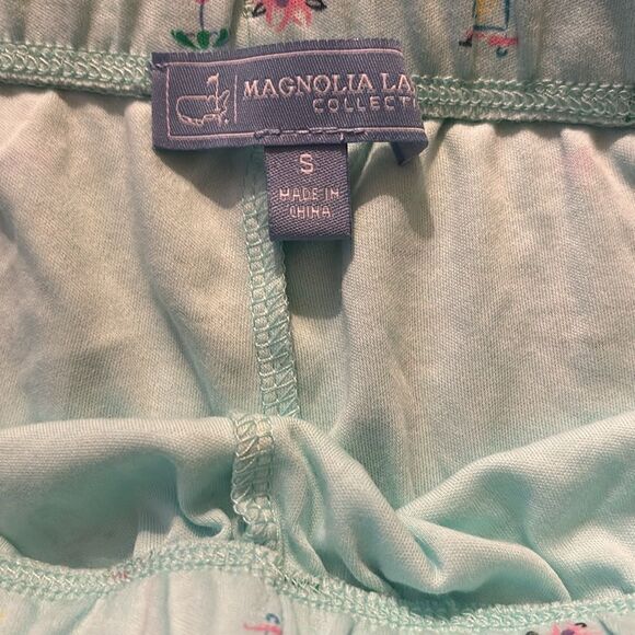 Masters  Magnolia Lane Light Green Augusta Icons Pajama Lounge Pants Size S - Picture 5 of 6